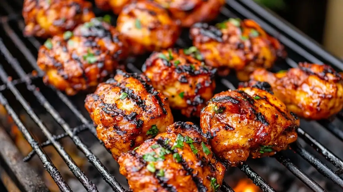 Grilled Boneless Chicken Thighs