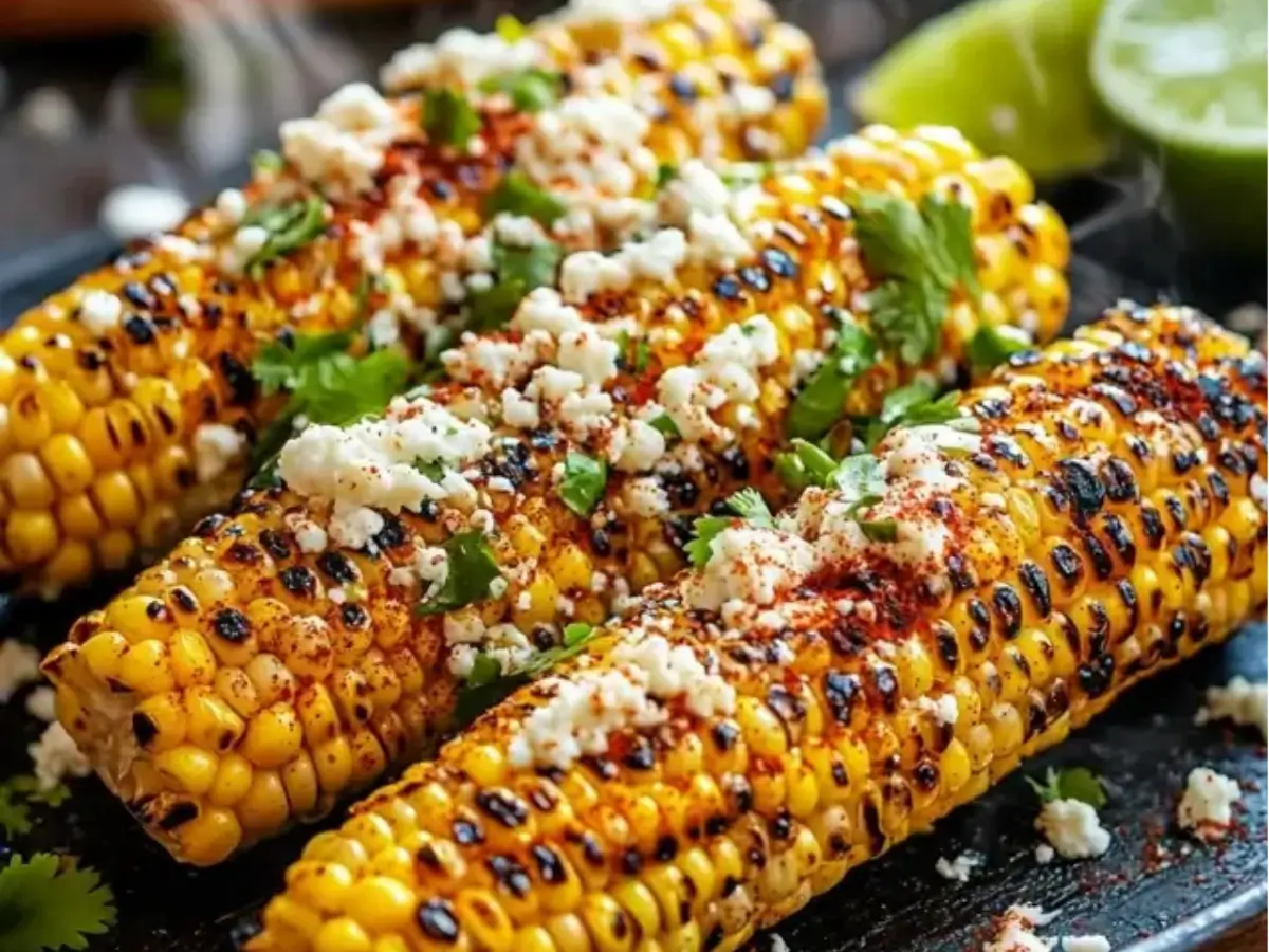 Grilled Mexican Corn