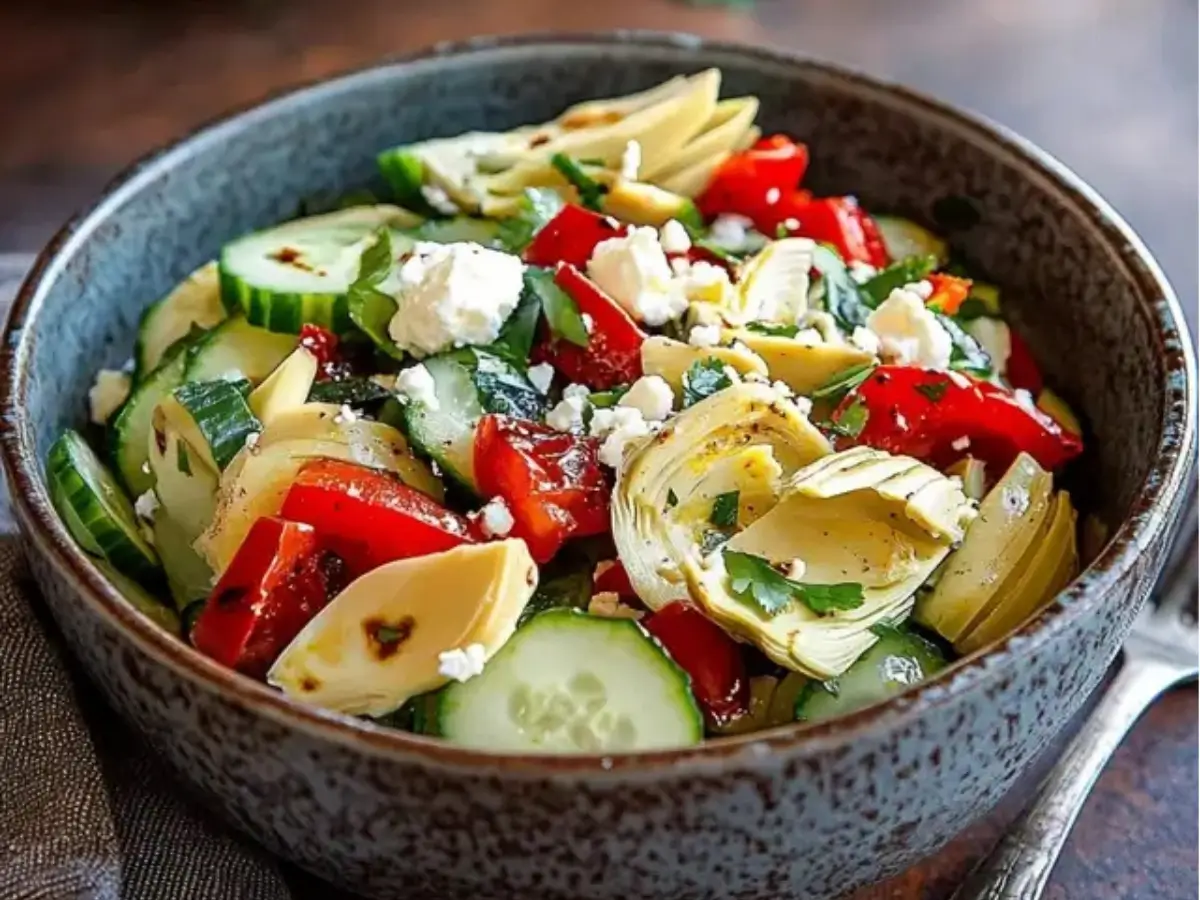Mediterranean Cucumber Salad
