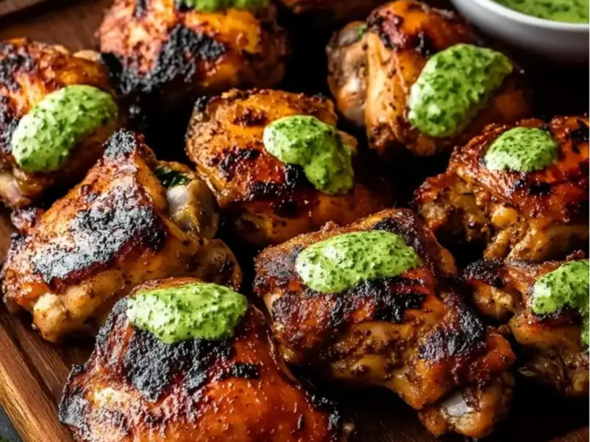 Peruvian Chicken Green Sauce